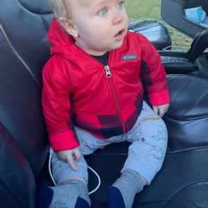 Columbia Red Buffalo Plaid Jacket